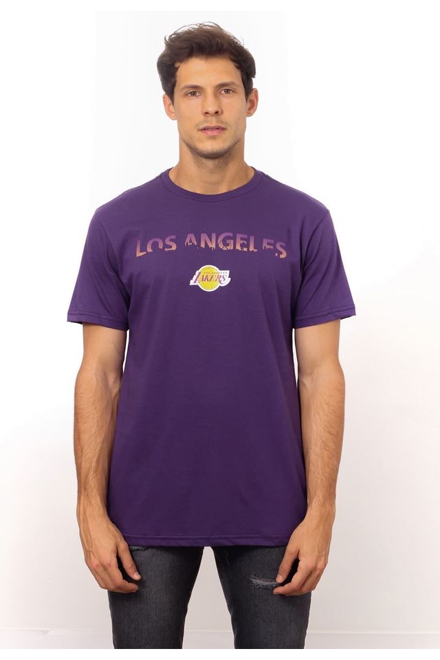 camiseta nba estampada