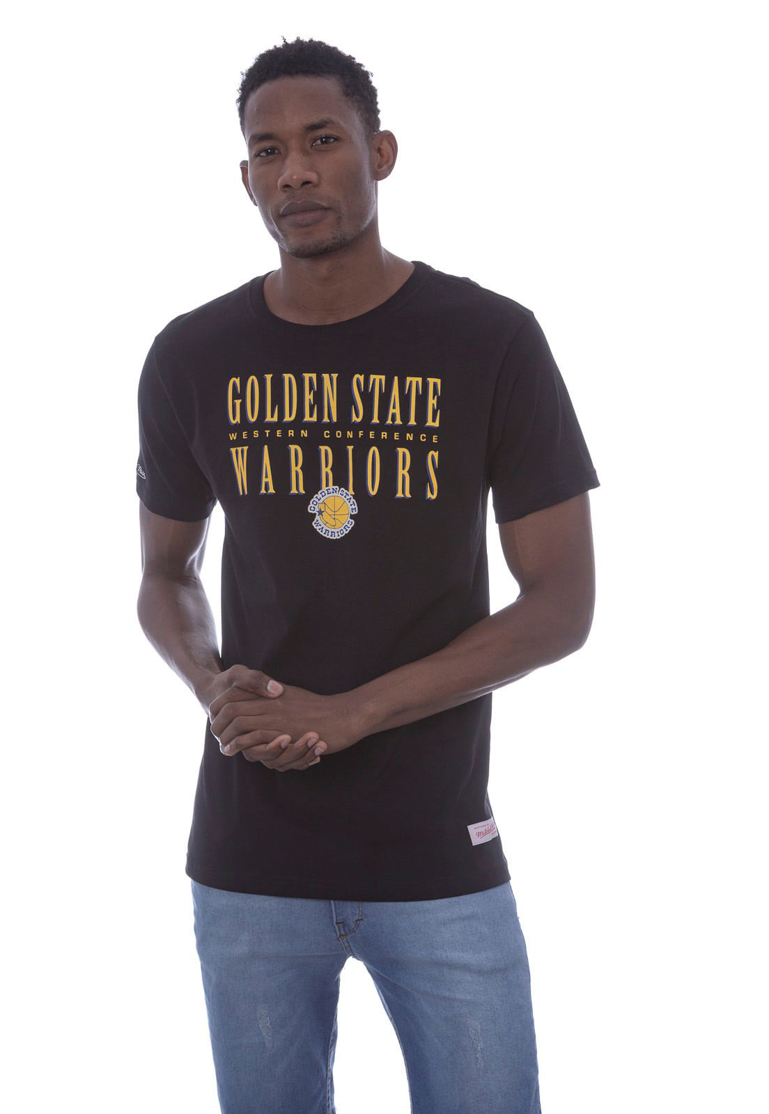 golden state warriors camisa preta