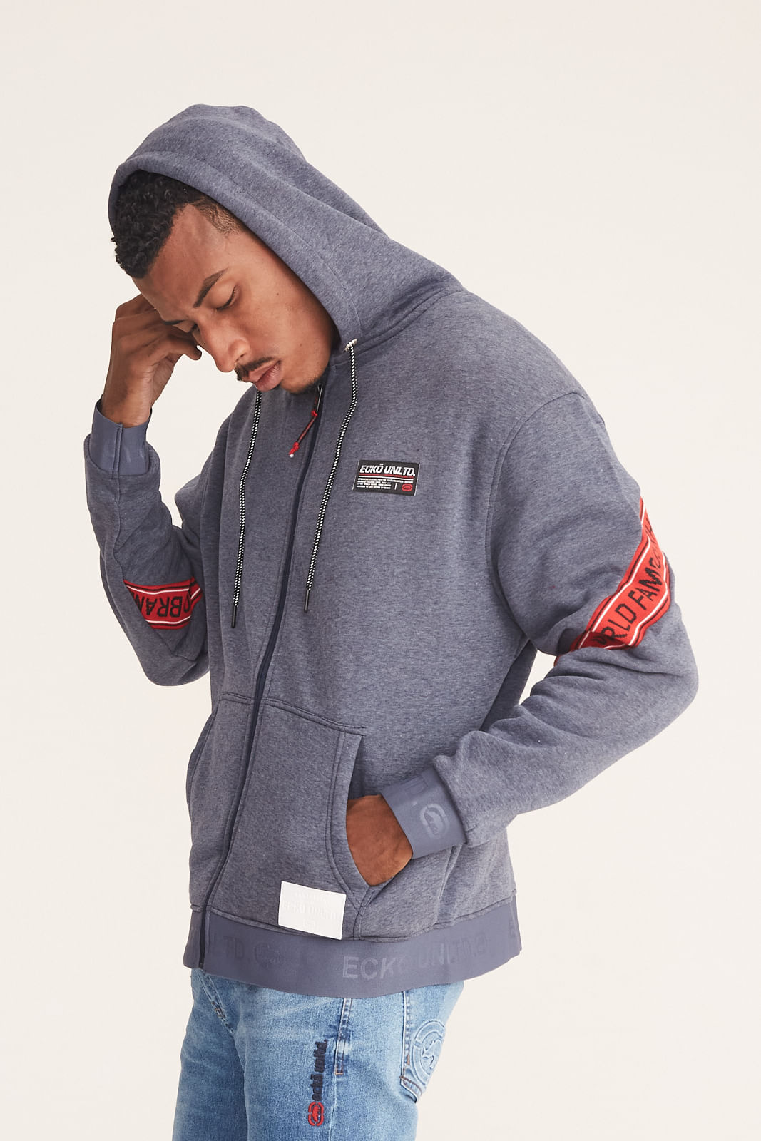 ecko rhino moletom com capuz