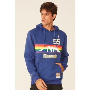 denver nuggets rainbow moletom com capuz