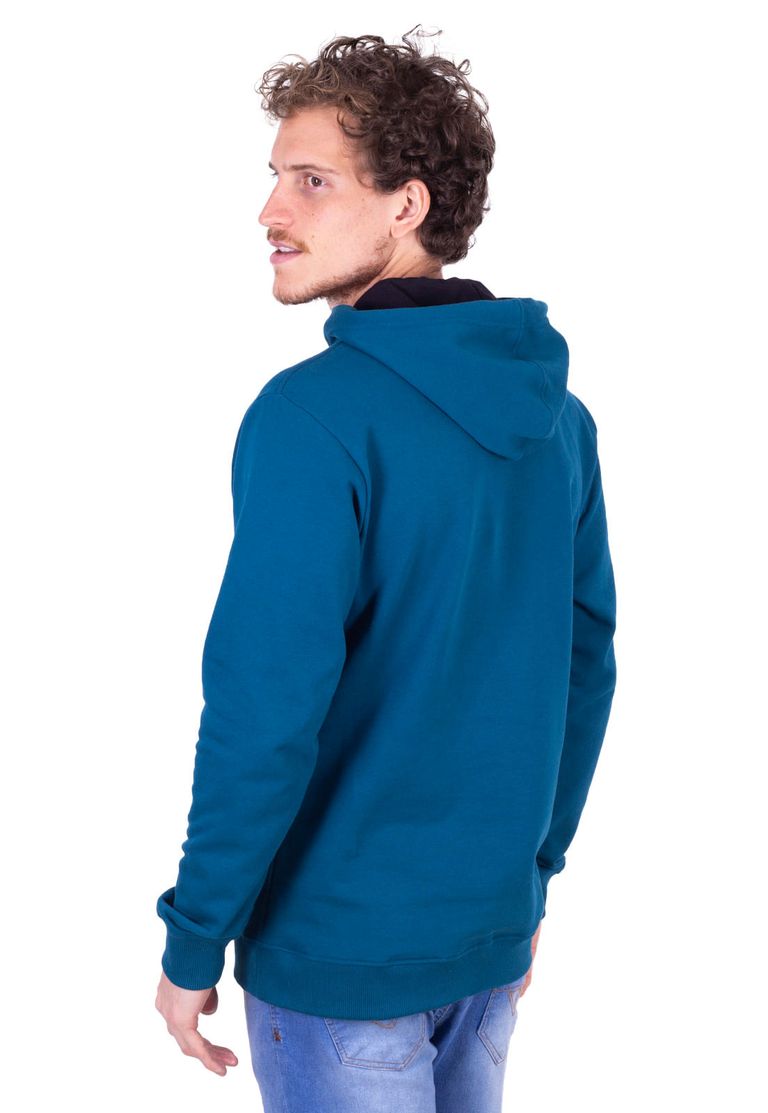 ash blue moletom com capuz