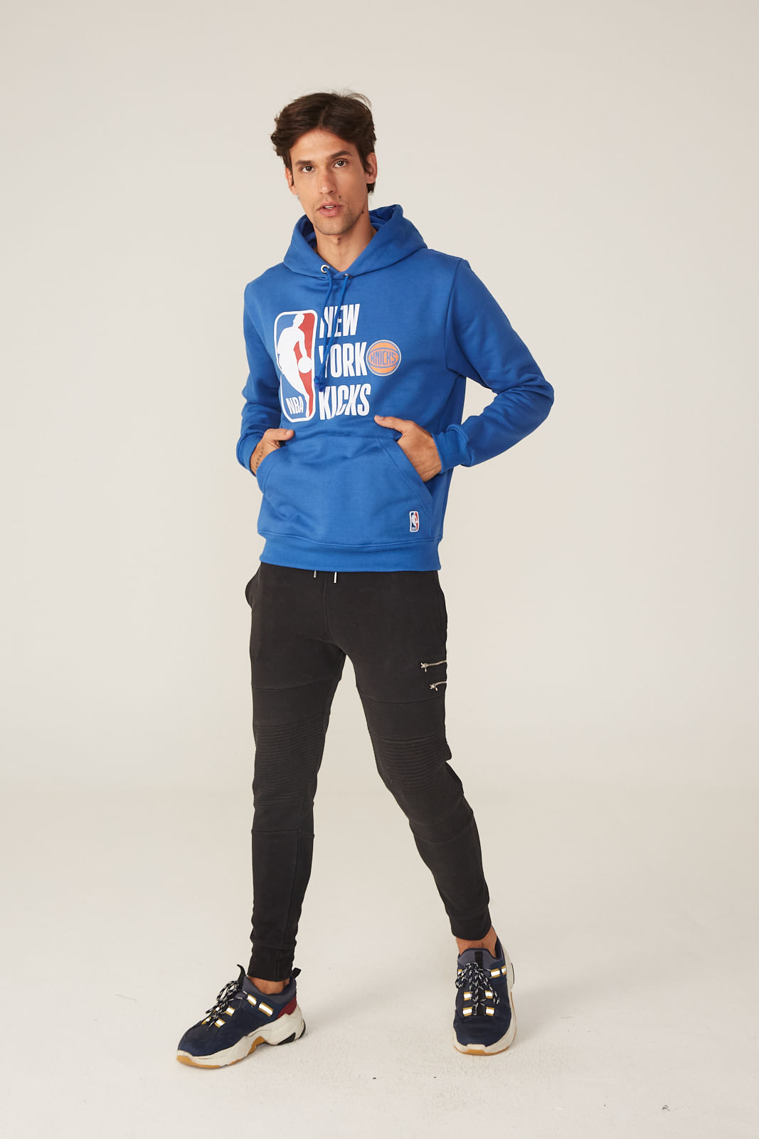 blue nba moletom com capuz