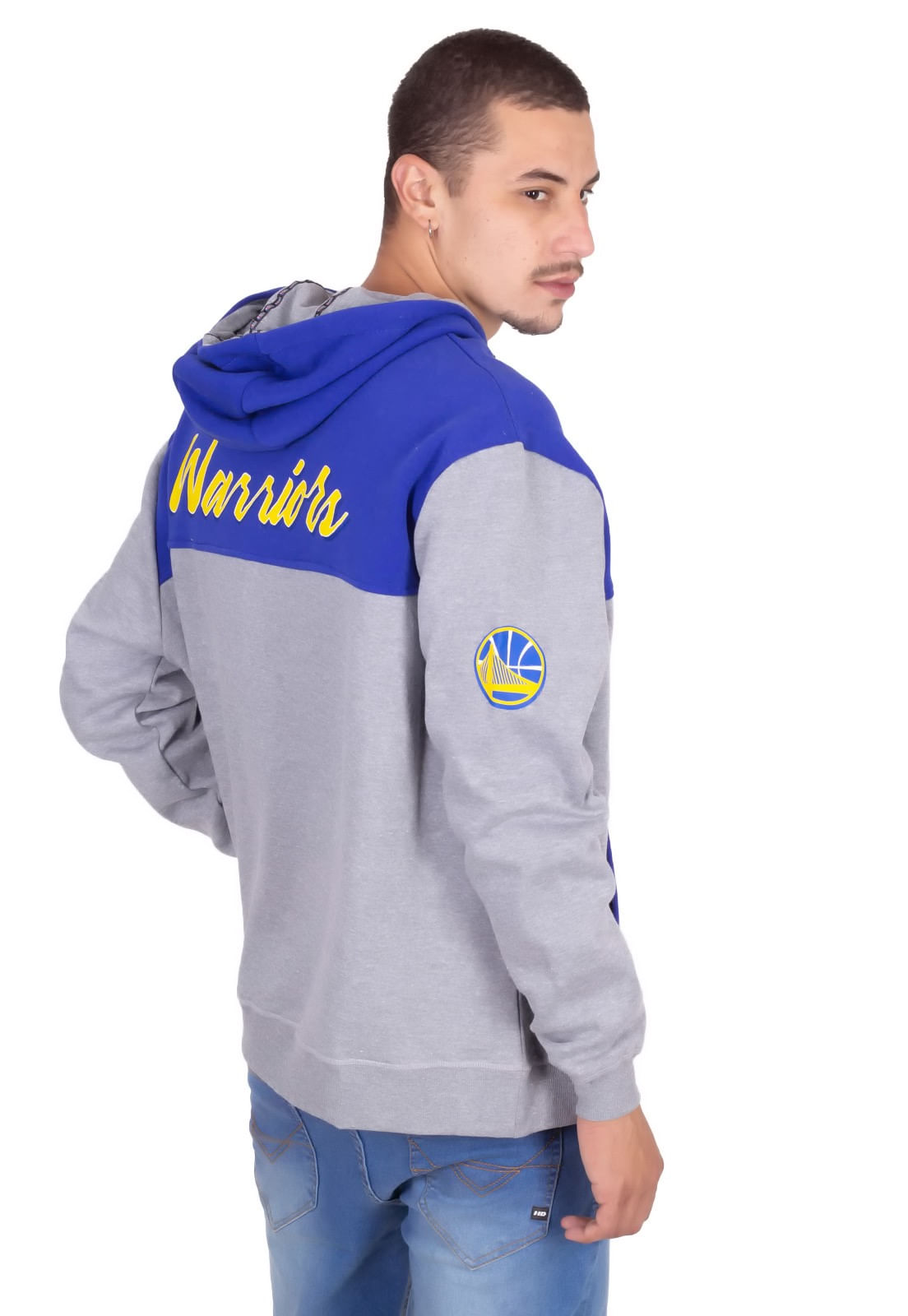 moletom com capuz golden state warriors