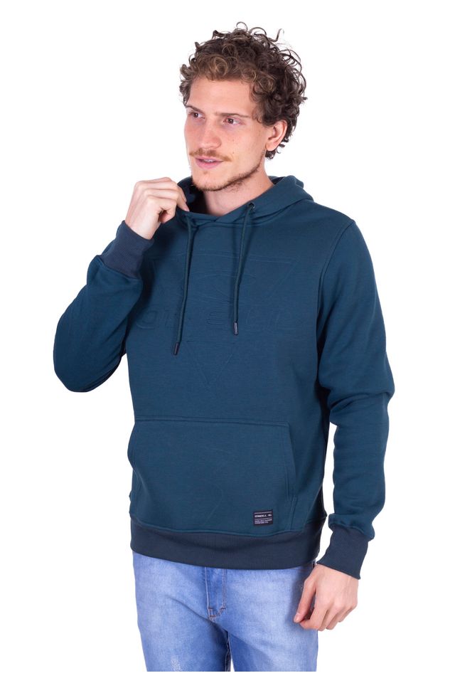 jack and jones navy moletom com capuz