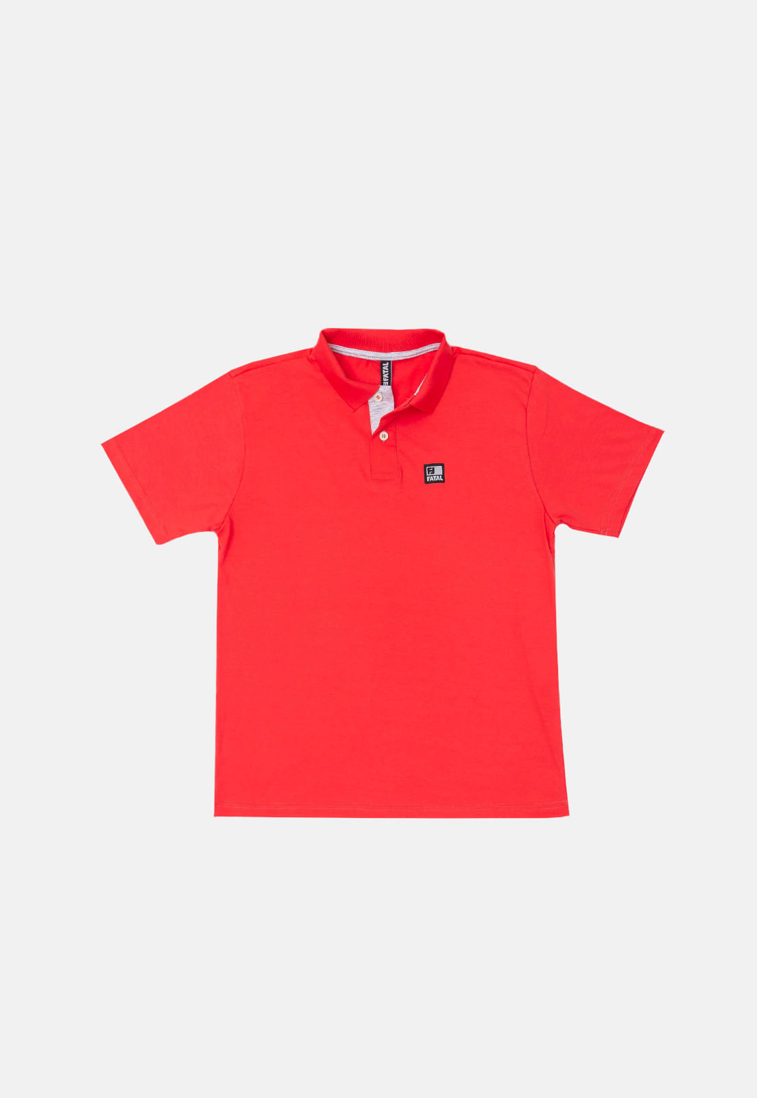Camisa Polo Fatal Juvenil Coral Menor preço em Camisa Polo Fatal Juvenil Coral