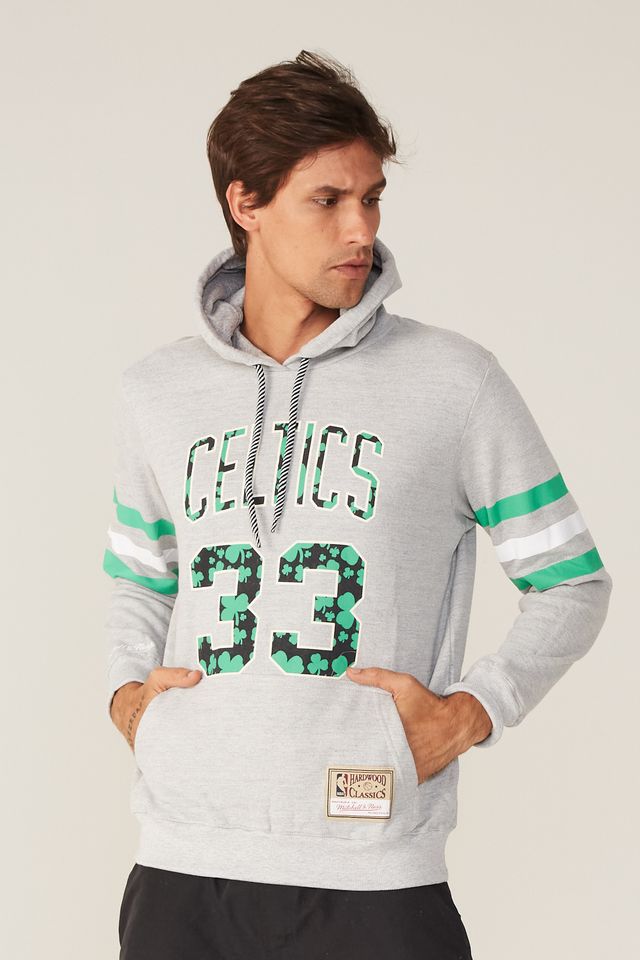 boston celtics zip up moletom com capuz