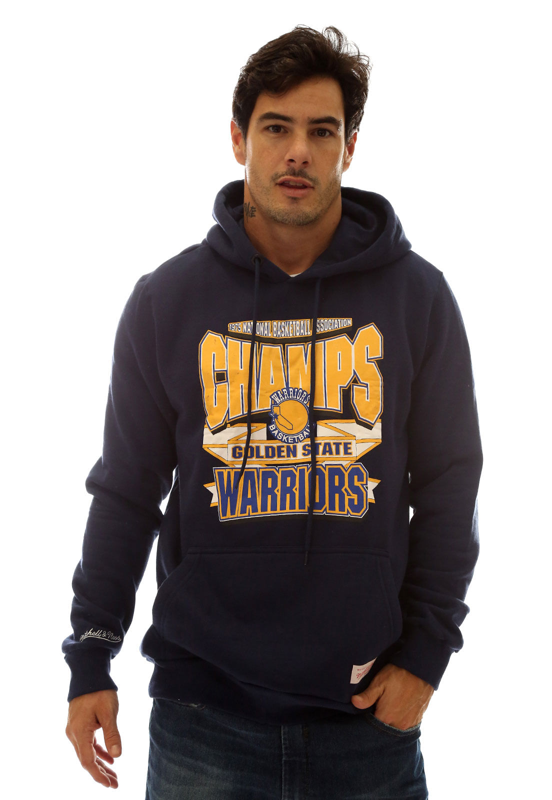 moletom com capuz golden state warriors