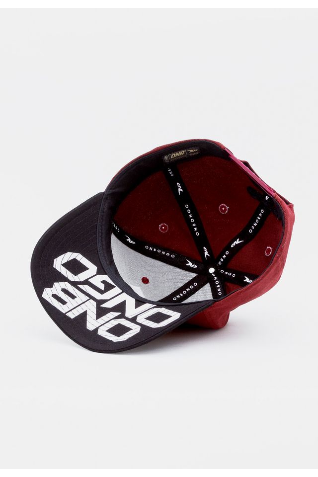 Boné Onbongo Aba Curva Snapback Vinho - StanceBr