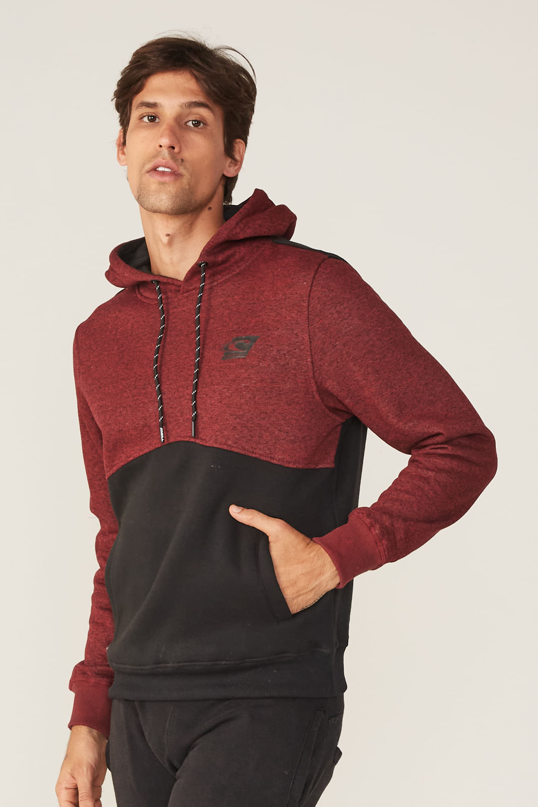 nike club pullover moletom com capuz red