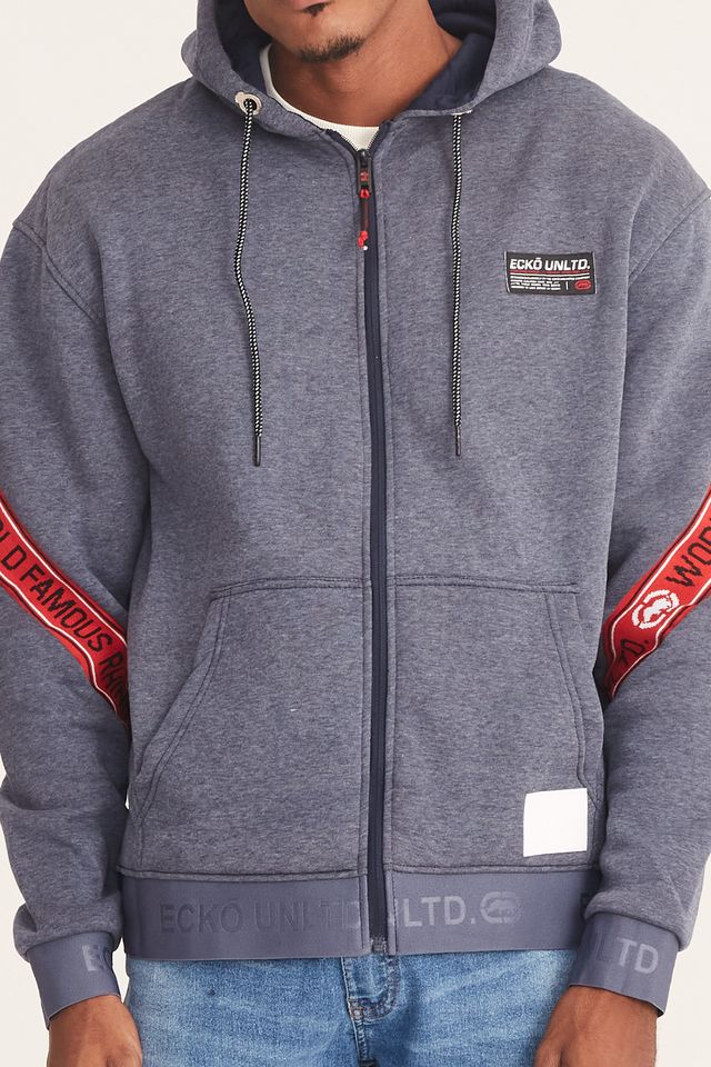 superdry mens expedition zip moletom com capuz