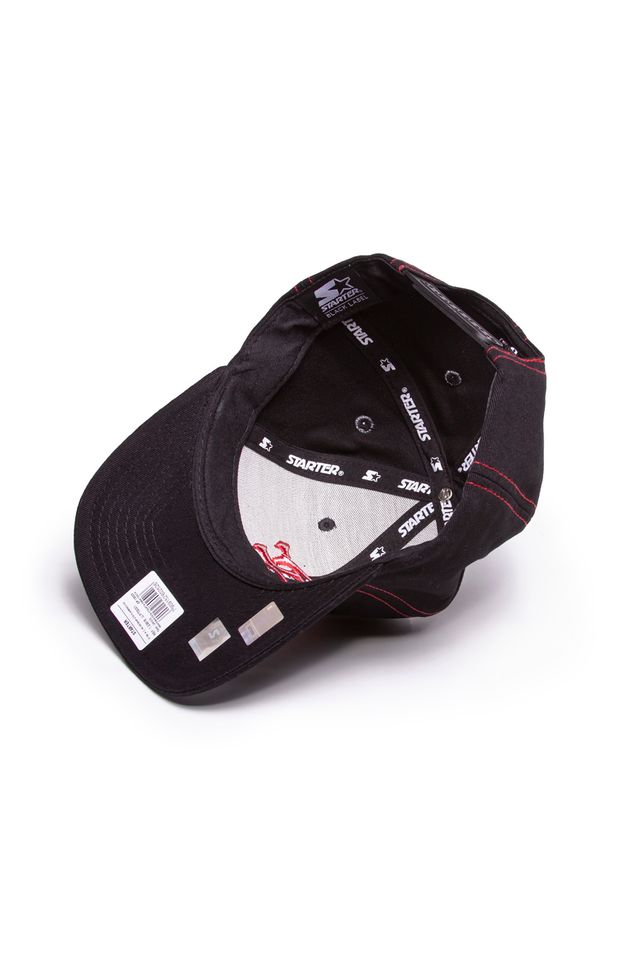 Boné Starter Infantil Aba Curva Snapback Collab Flamengo Oficial Preto -  Urbane