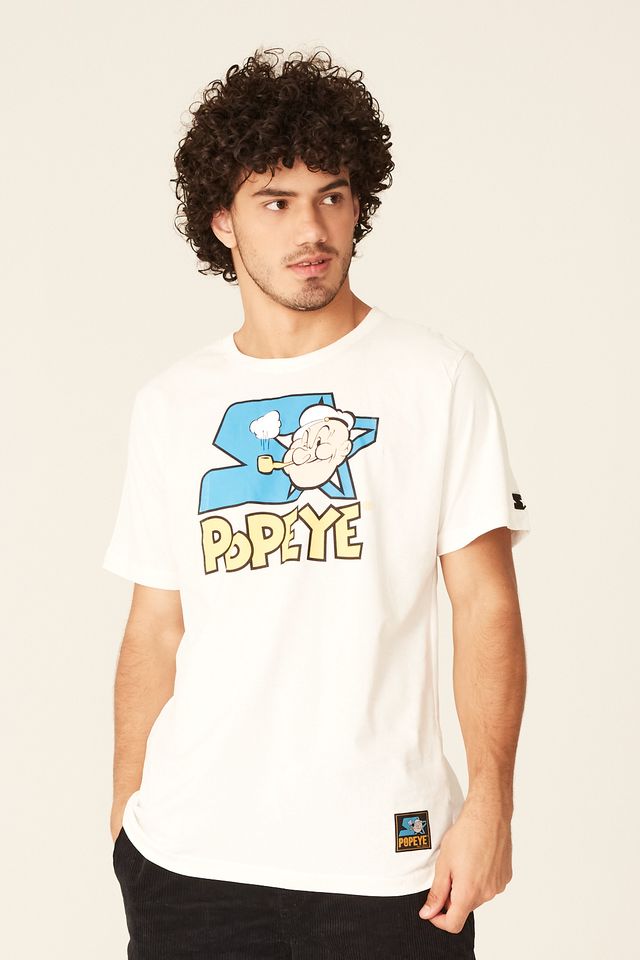 Camiseta-Starter-Estampada-Collab-Popeye-Off-White