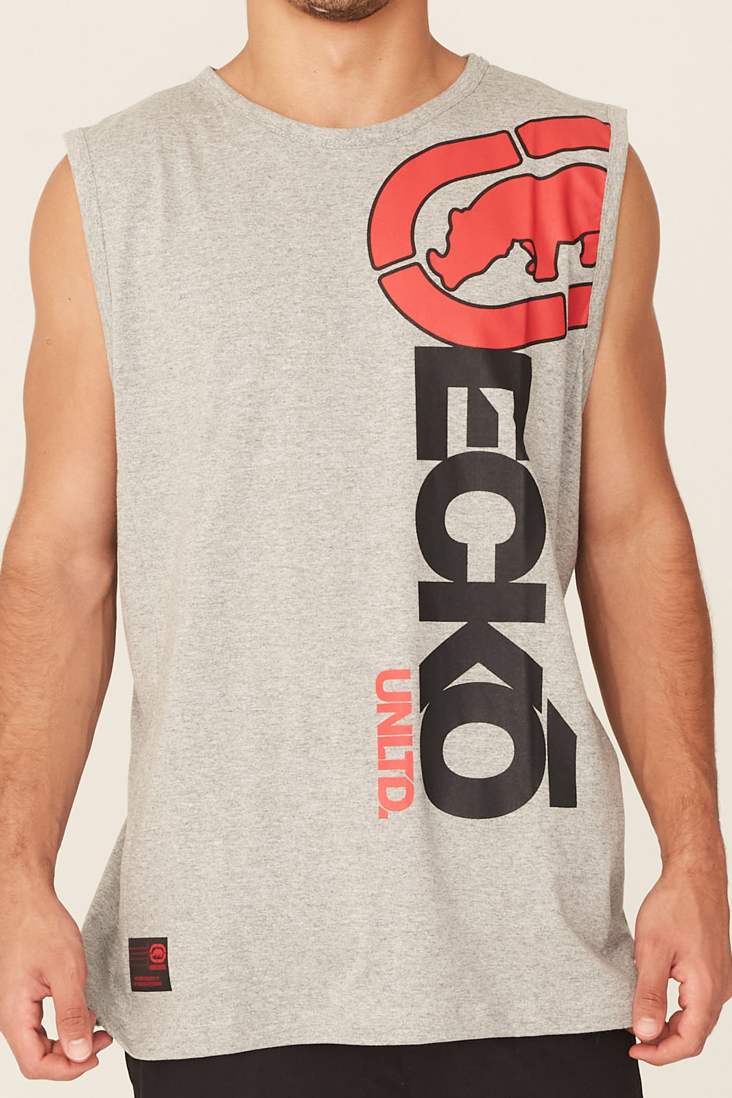 ecko sleeveless moletom com capuz