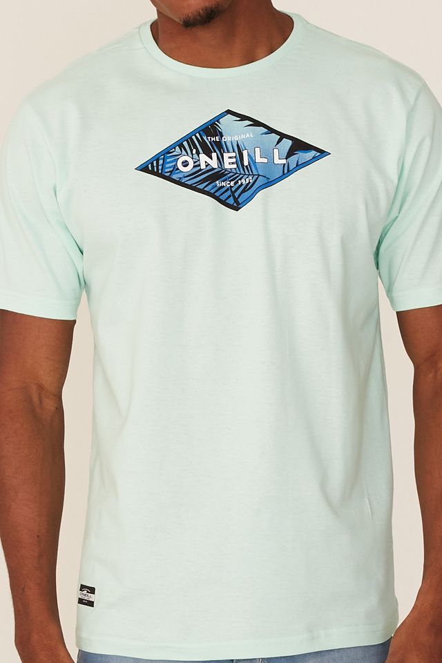 Camiseta-Oneill-Estampada-Verde