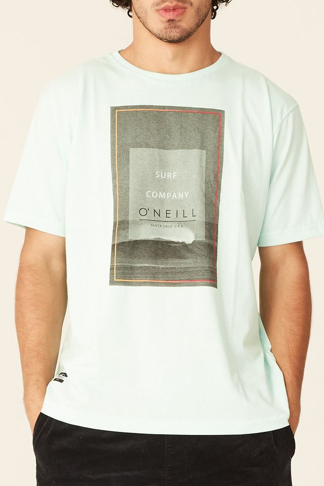 Camiseta-Oneill-Estampada-Verde