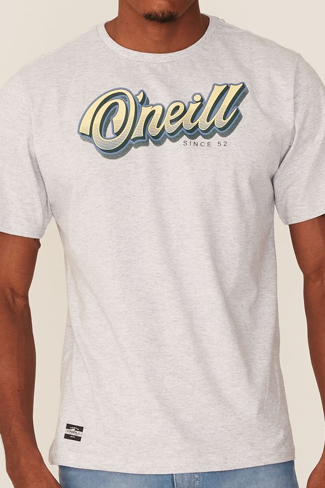 Camiseta-Oneill-Estampada-Cinza-Mescla-Claro