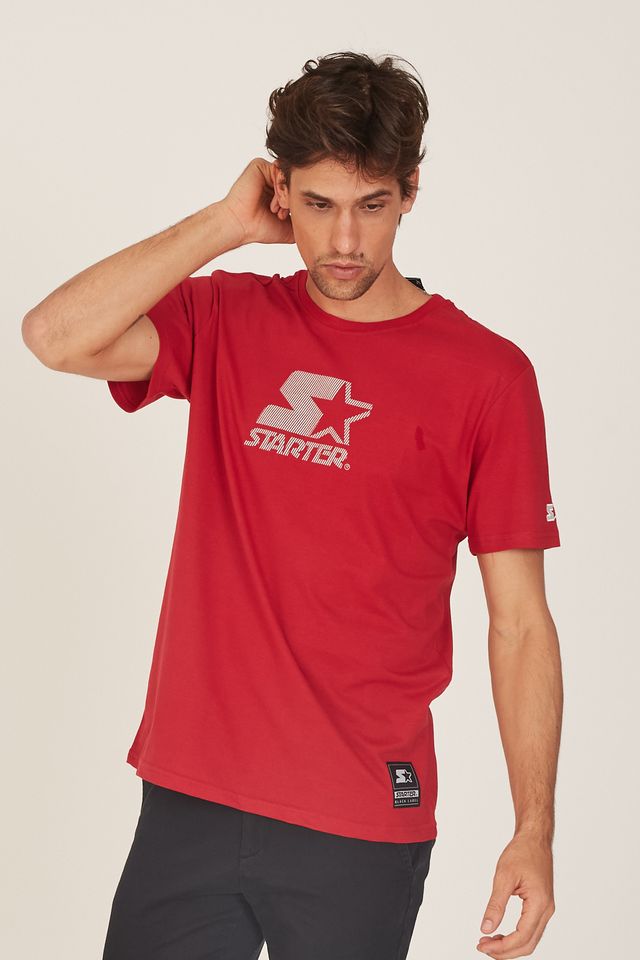 Camiseta-Starter-Estampada-Vermelha