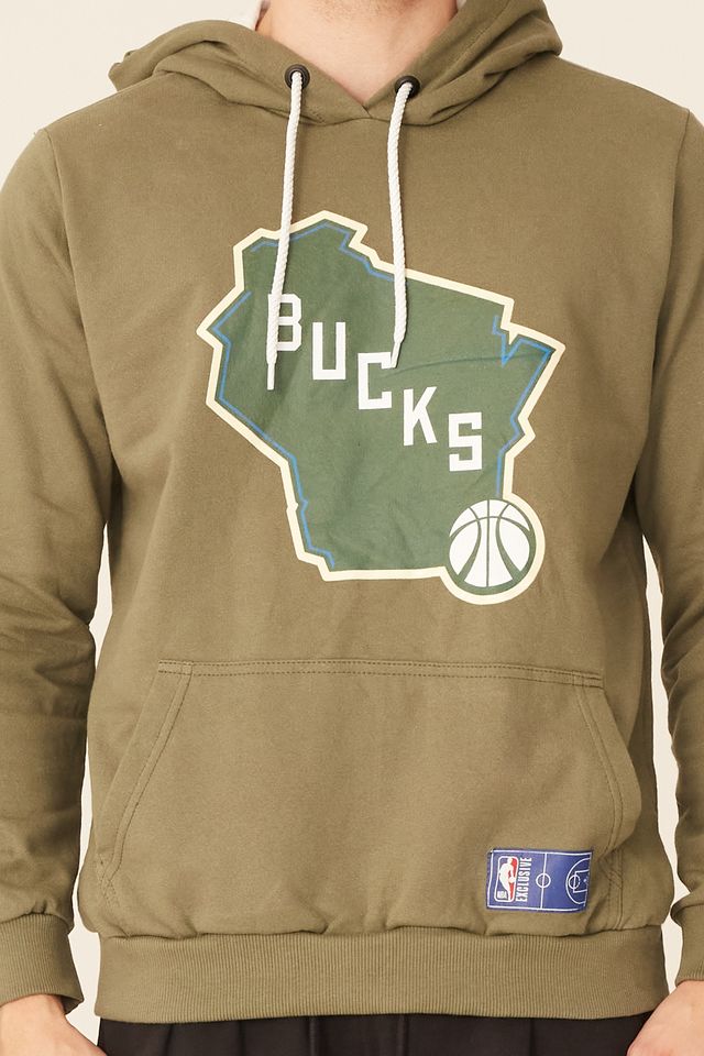 bucks nike moletom com capuz