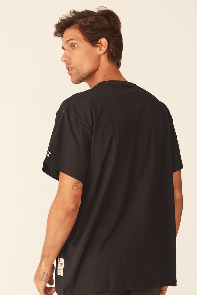 Camiseta-Starter-Plus-Size-Estampada-Preta