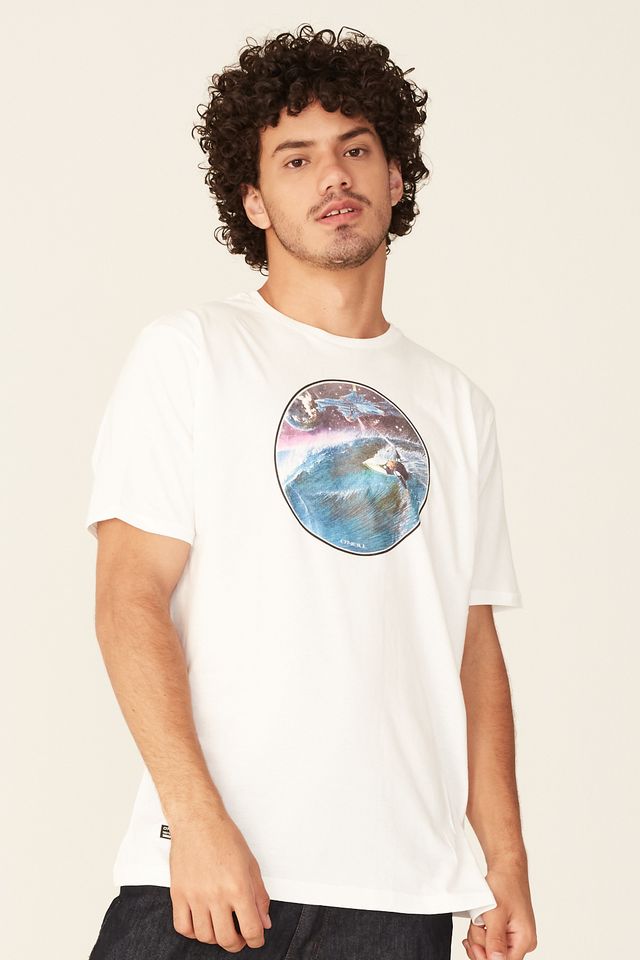 Camiseta-Oneill-Estampada-Galaxy-Off-White