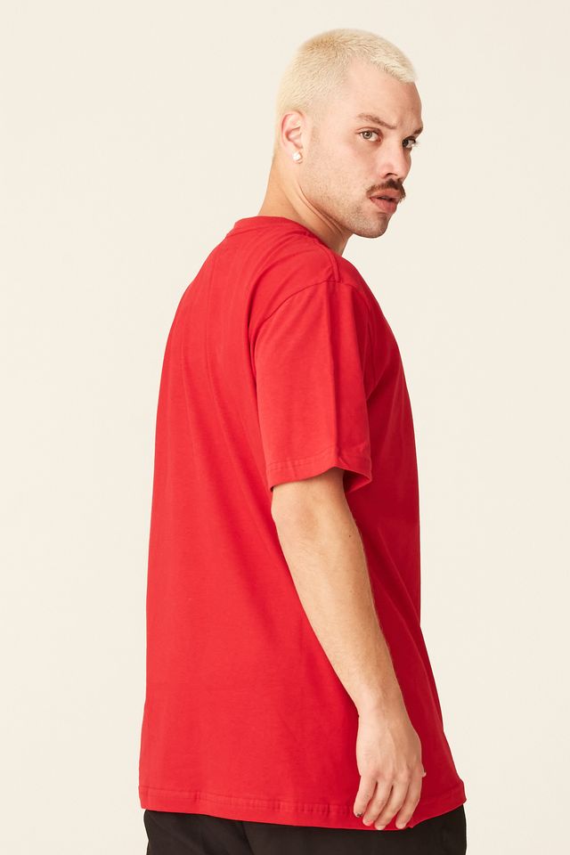 Camiseta-Starter-Elliot-Collab-ET-Vermelha