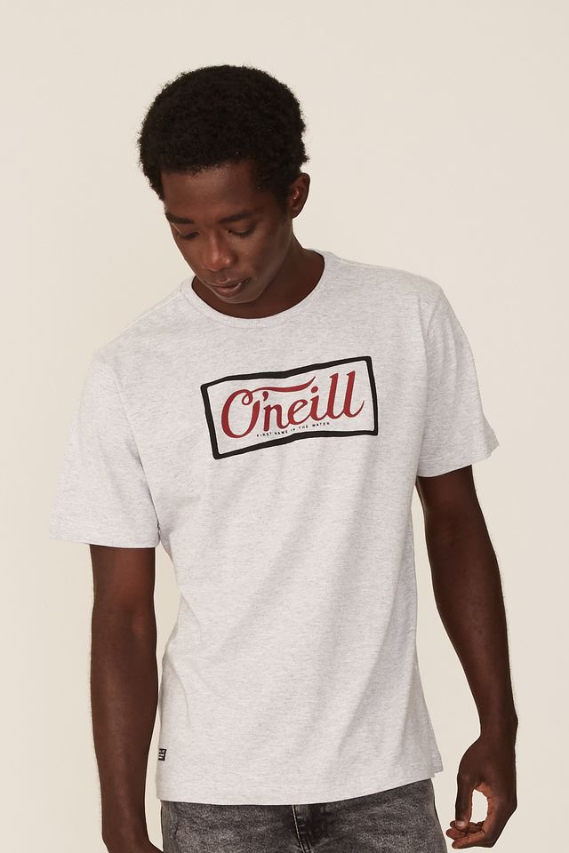 Camiseta-Oneill-Estampada-Cinza-Mescla