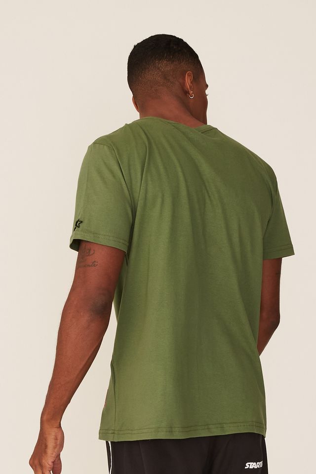 Camiseta-Starter-Estampada-Verde-Militar