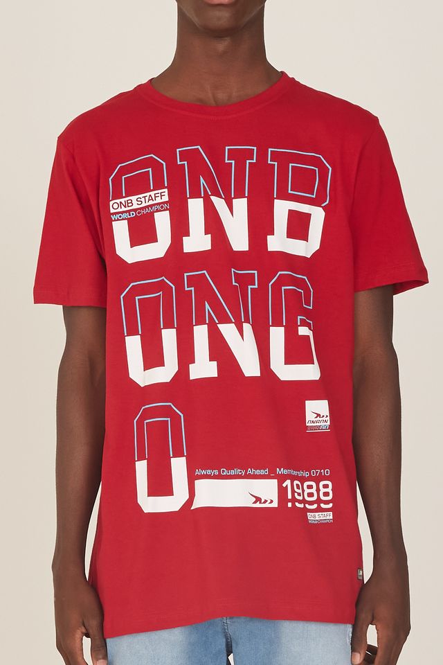 Camiseta-Onbongo-Estampada-Vermelha
