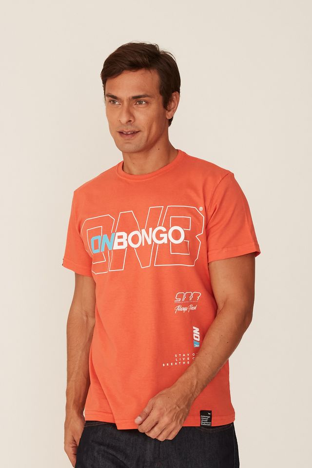 Camiseta-Onbongo-Estampada-Laranja