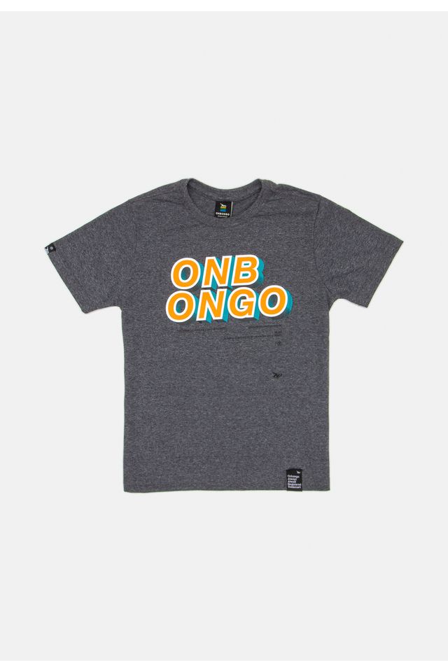 Camiseta-Onbongo-Juvenil-Estampada-Cinza-Mescla-Escuro