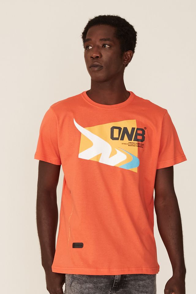 Camiseta-Onbongo-Estampada-Laranja