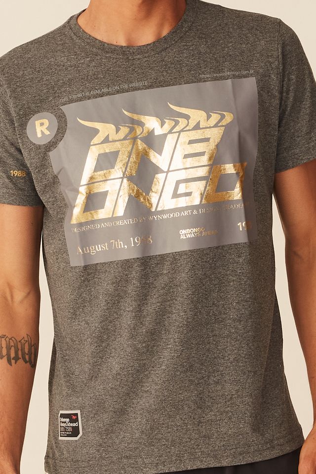 Camiseta-Onbongo-Especial-Cinza-Mescla-Escuro