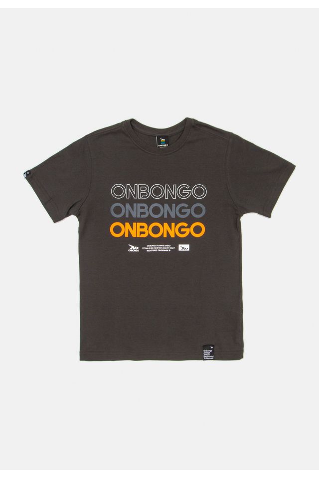 Camiseta-Onbongo-Juvenil-Estampada-Cinza-Escuro