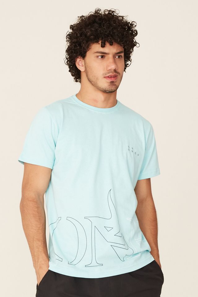 Camiseta-Onbongo-Estampada-Azul-Claro