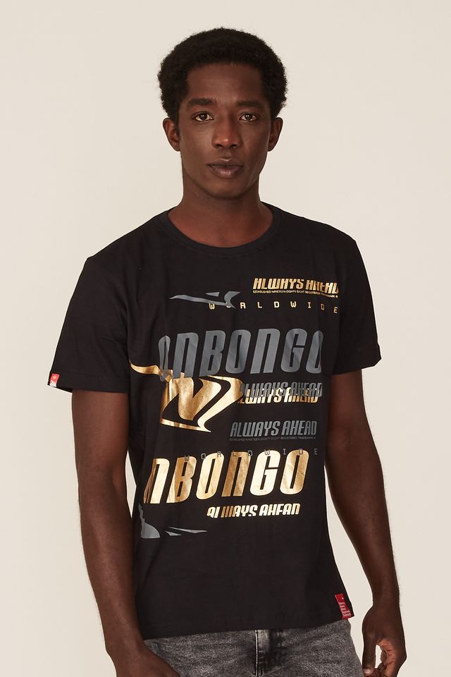 Camiseta-Onbongo-Especial-Estampada-Always-Ahead-Preta
