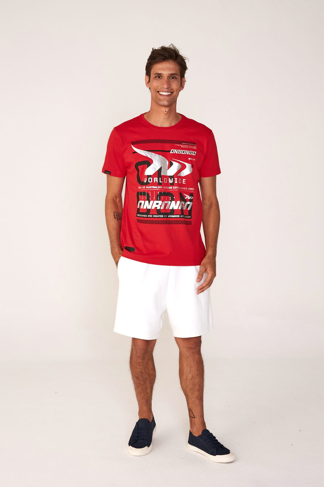 Camiseta Onbongo Especial Vermelha