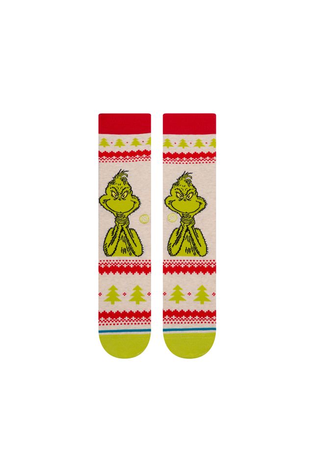 Meia-Stance-Grinch-Sweater