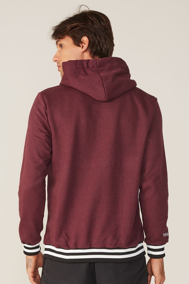 burgundy champion moletom com capuz mens