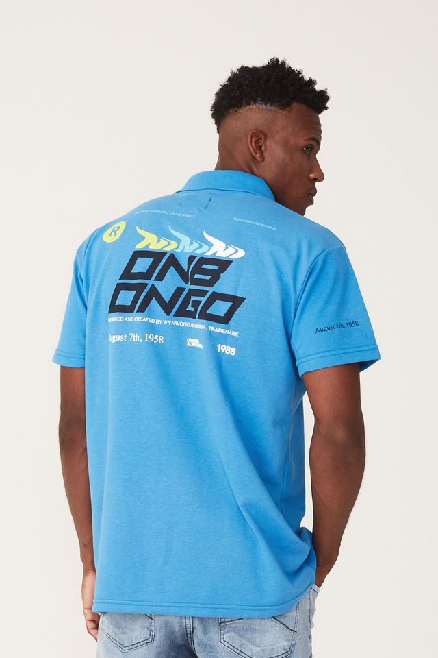 Camisa-Polo-Onbongo-Plus-Size-Piquet-Estampada-Azul-Royal