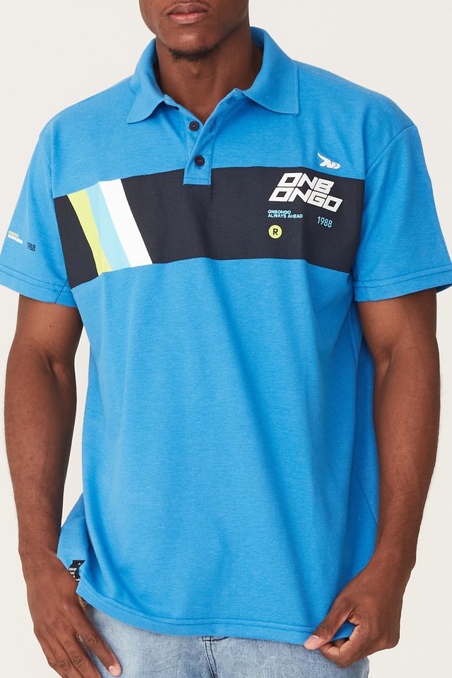 Camisa-Polo-Onbongo-Plus-Size-Piquet-Estampada-Azul-Royal