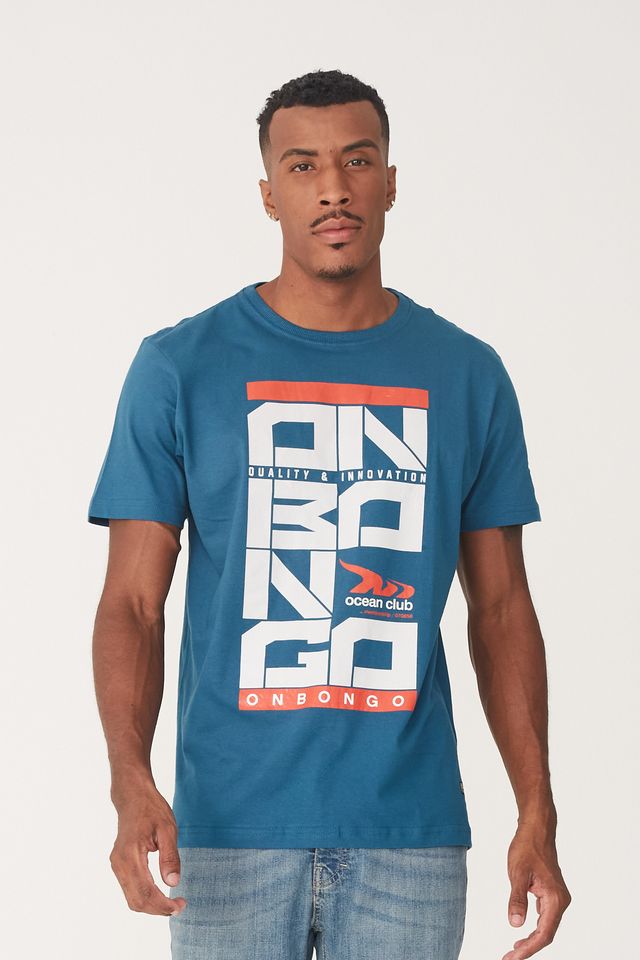 Camiseta-Onbongo-Estampada-Big-Logo-Verde