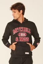 mitchell and ness french terry moletom com capuz