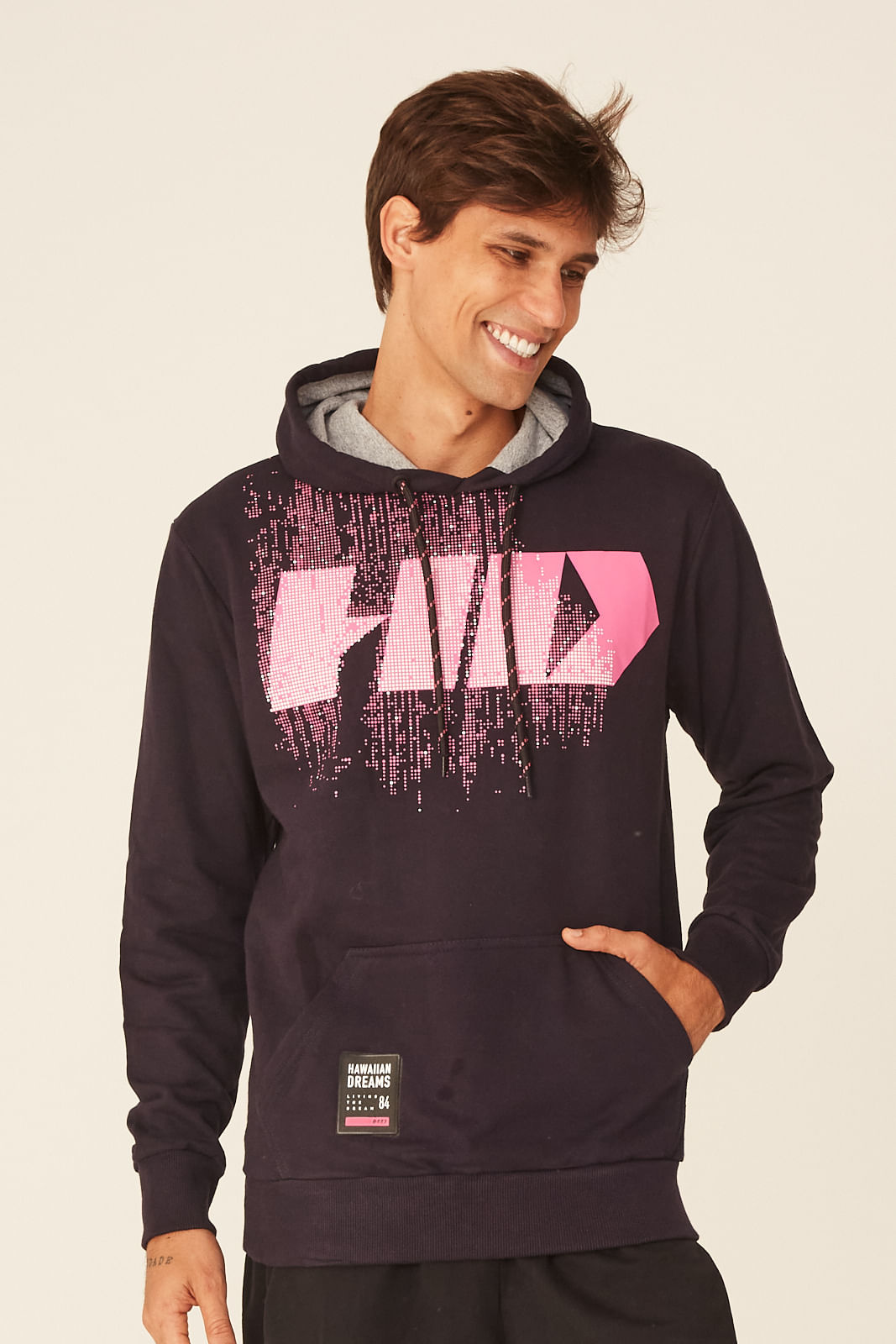 black and pink moletom com capuz mens