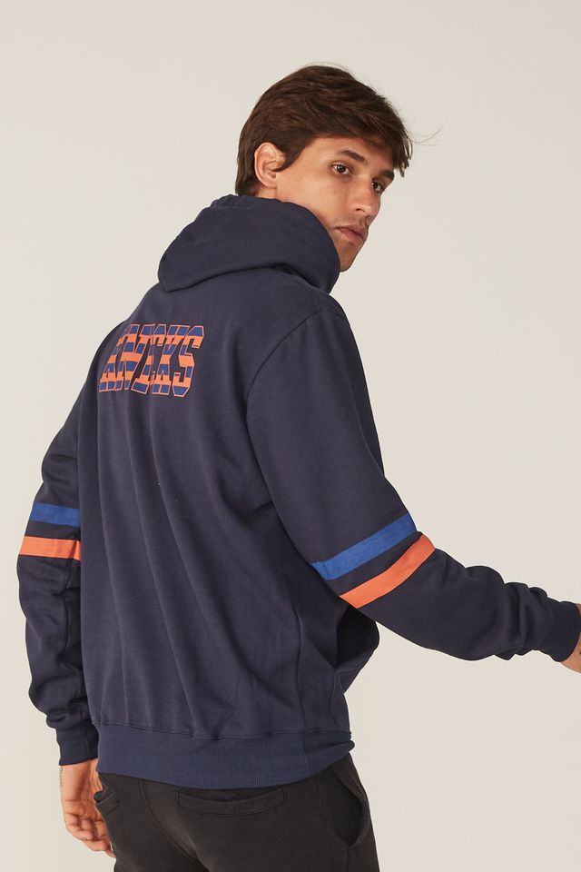 moletom com capuz knicks