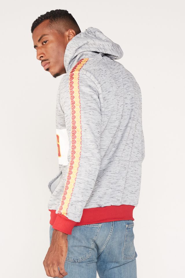 superdry bonded zip moletom com capuz