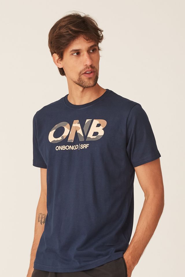 Camiseta-Onbongo-Estampada-Azul-Marinho