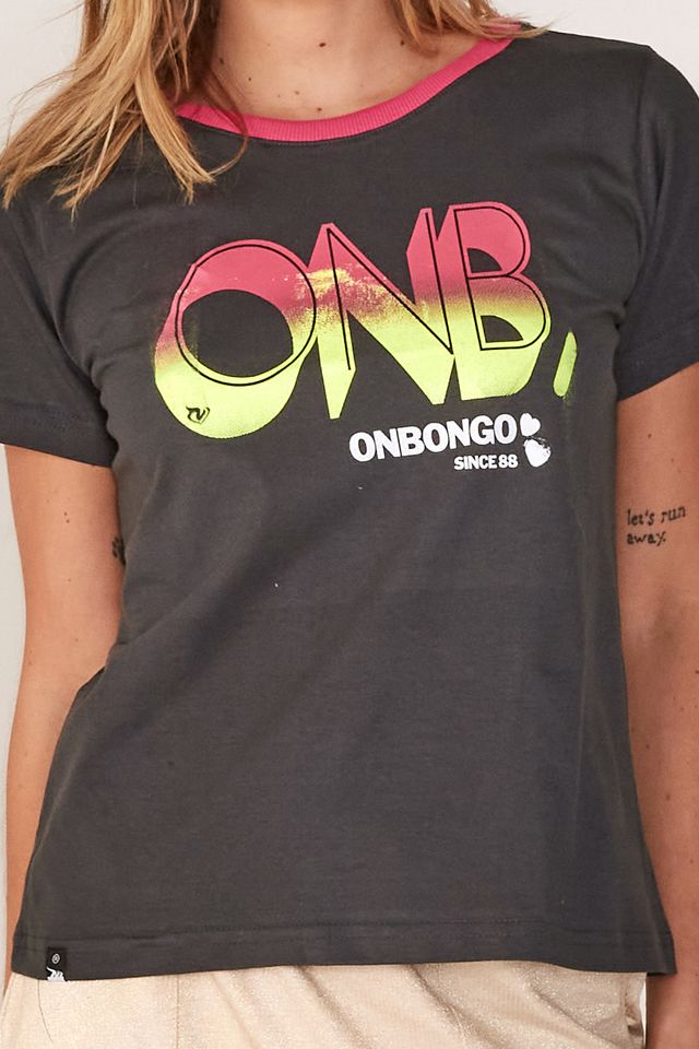 Camiseta-Onbongo-Feminina-Estampada-Cinza-Escuro