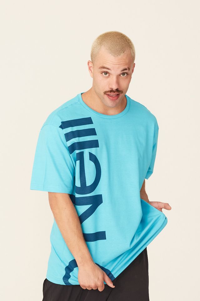 Camiseta-Oneill-Estampada-Big-Logo-Azul-Turquesa