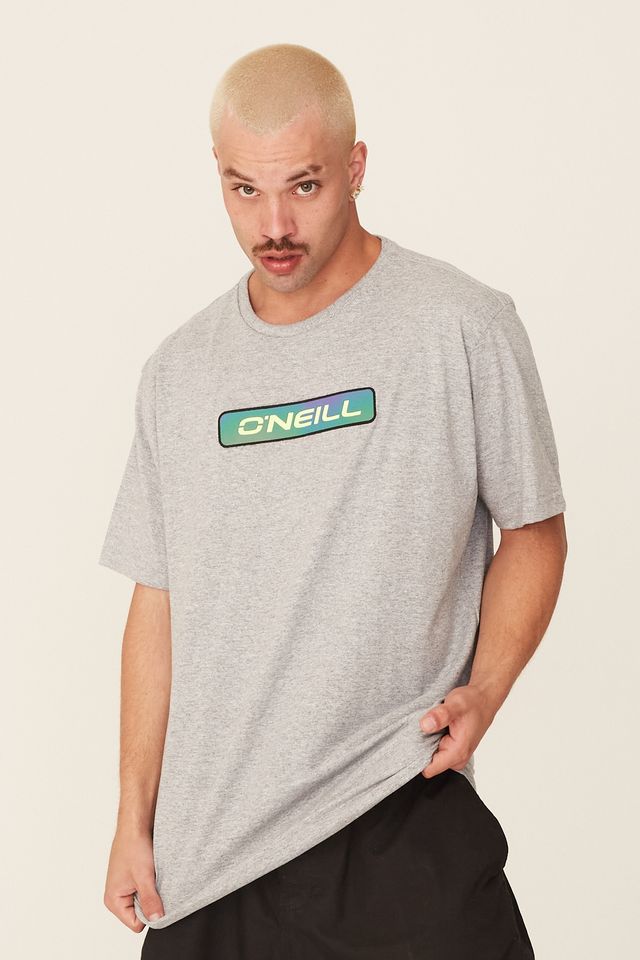 Camiseta-Oneill-Especial-Cinza-Mescla