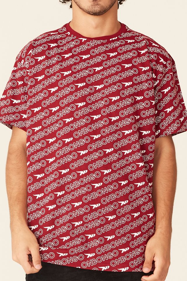 Camiseta-Onbongo-Plus-Size-Especial-Vermelha-Mescla